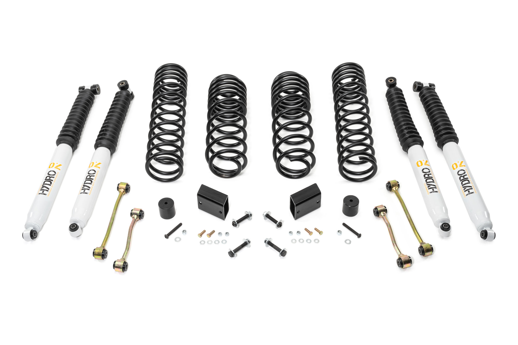 Quadratec Maximum Duty 2.5in Coil Spring Suspension Lift Kit for 18-23 Jeep  Wrangler JL 2-Door