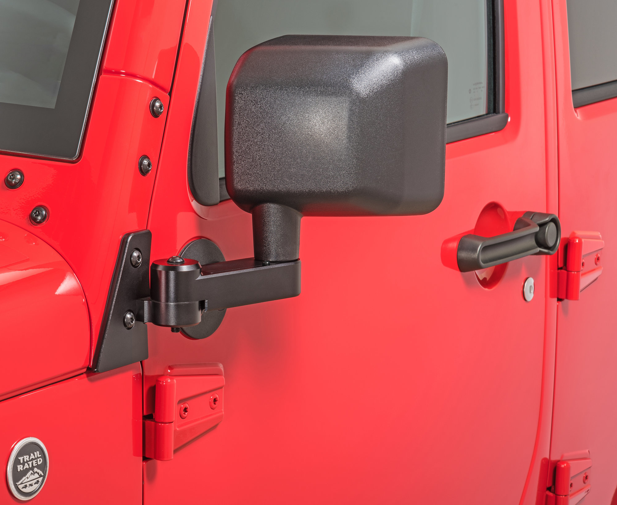 Quadratec Automatic Billet Aluminum Mirror Movers With