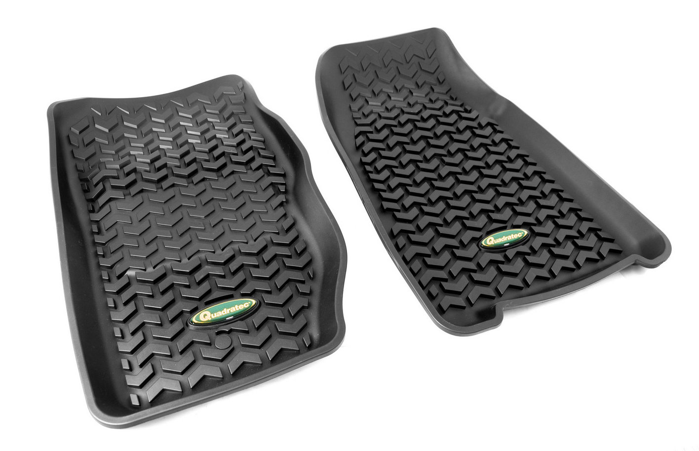 Quadratec Ultimate All Weather Front Floor Liners for 84