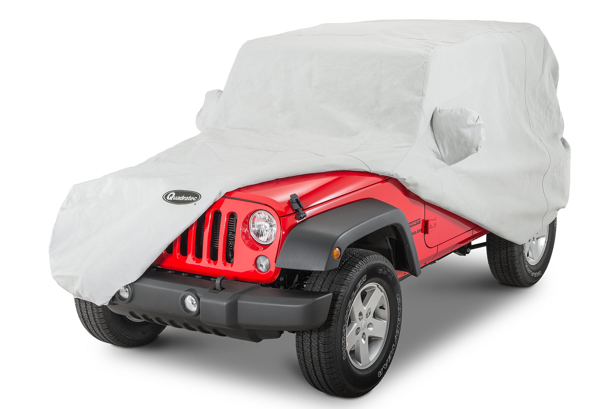 X AUTOHAUX Snow Protection Cab Cover For Jeep Wrangler JK JL 4 Door (2007-2021) – 210D Black