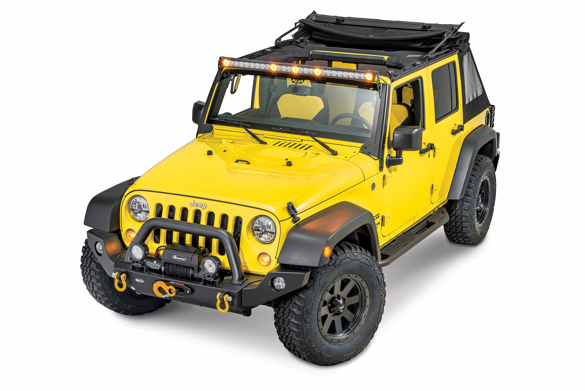 Jeep Wrangler Rubicon крыша