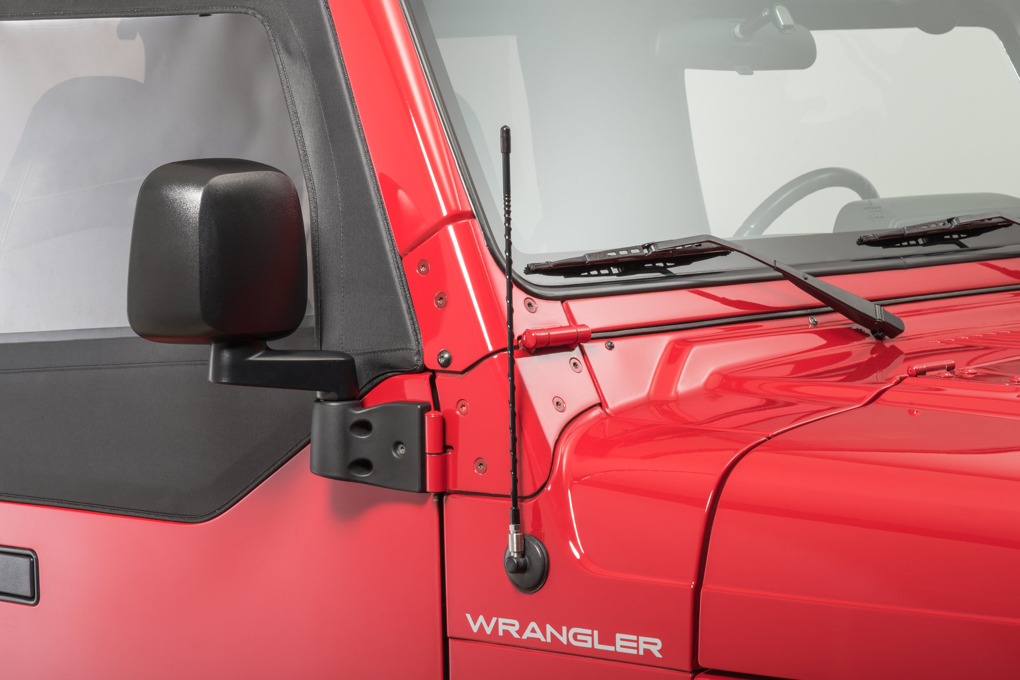 Jeep Wrangler Car Wash Antenna