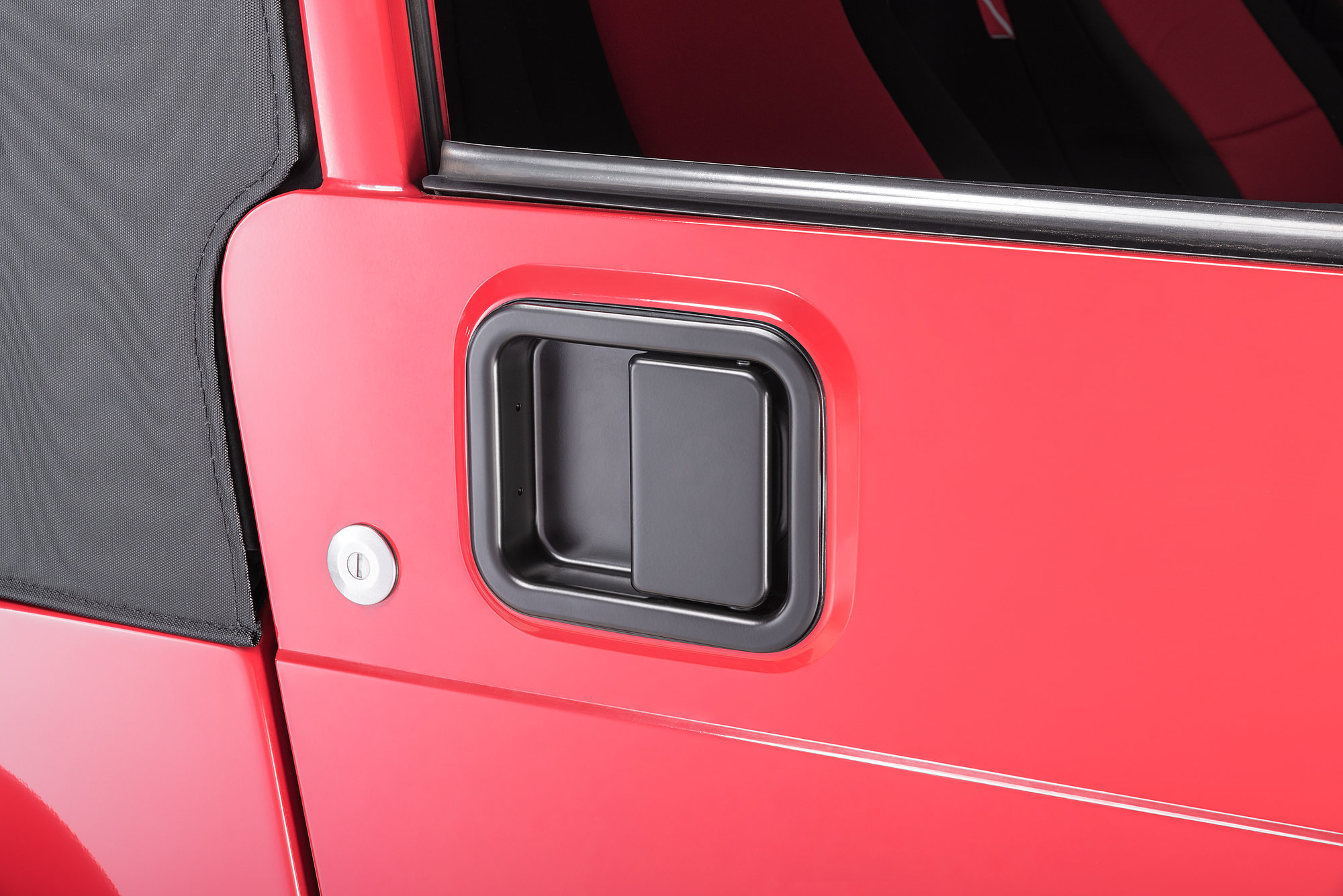 Quadratec Full Steel Door Paddle Handle for 82-95 Jeep CJ & Wrangler YJ  Driver Side, 97-06 Wrangler TJ Passenger Side | Quadratec