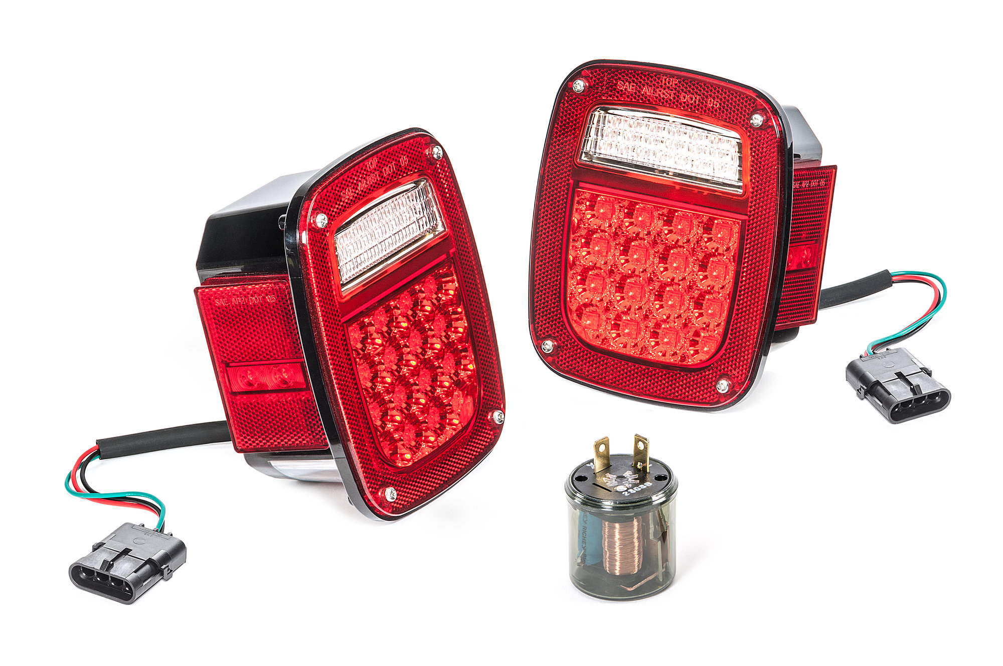 Quadratec LED Tail Light Kit for 91-95 Jeep Wrangler YJ | Quadratec