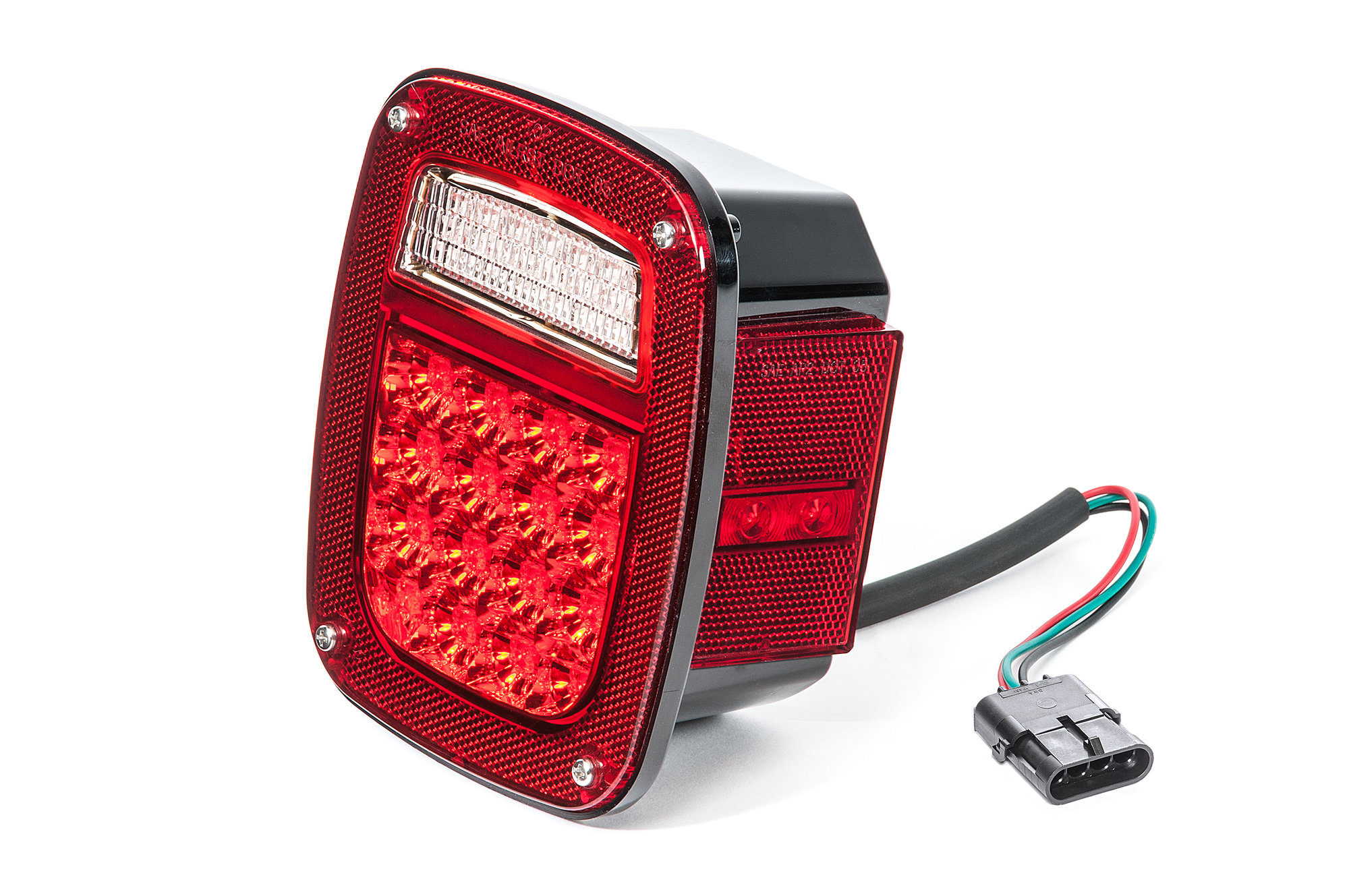 Quadratec Led Tail Light Kit For 91 95 Jeep Wrangler Yj