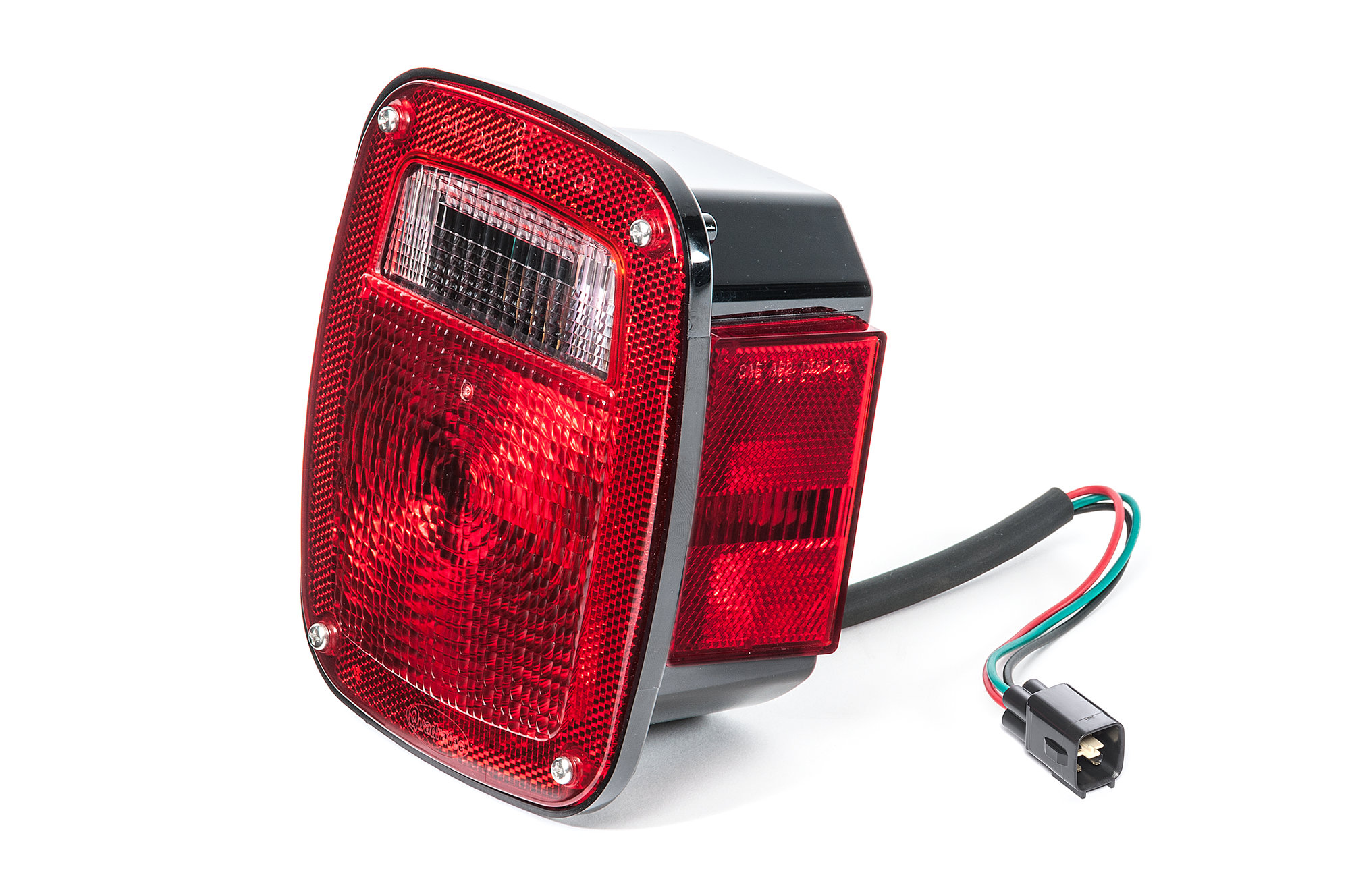 Quadratec Passenger Side Tail Light for 9806 Jeep Wrangler TJ