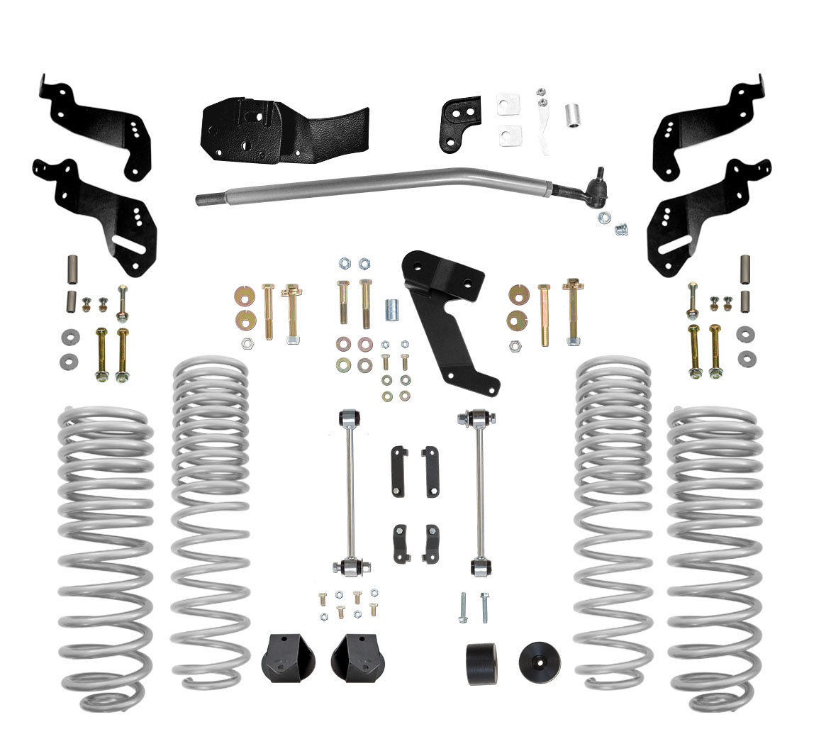 Rubicon Express RE7125 3.5" Progressive Coil Spring Sport Lift Kit for