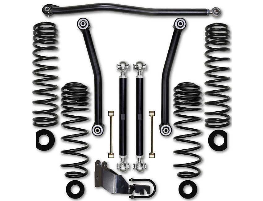 Rock Krawler Adventure Series Stage 2 2 5 Lift Kit For 18 20 Jeep Wrangler Jl Unlimited Quadratec