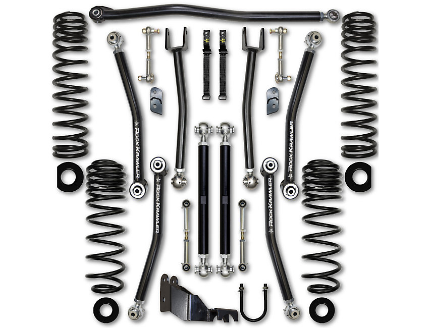 Rock Krawler X Factor 2 5 Lift Kit For 18 20 Jeep Wrangler Jl Unlimited Quadratec