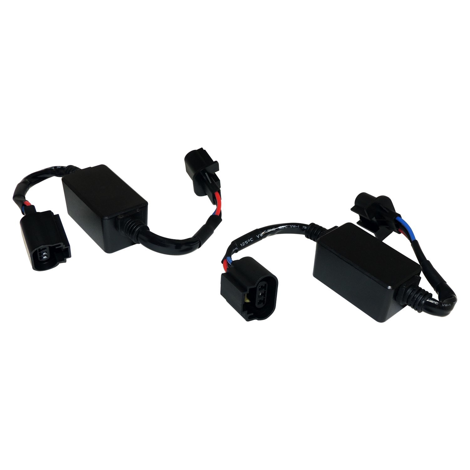 Crown Automotive RT28098 LED Headlight Adapter Harness Set , H4 Headlight  to H13 Plug for 07-18 Jeep Wrangler JK | Quadratec
