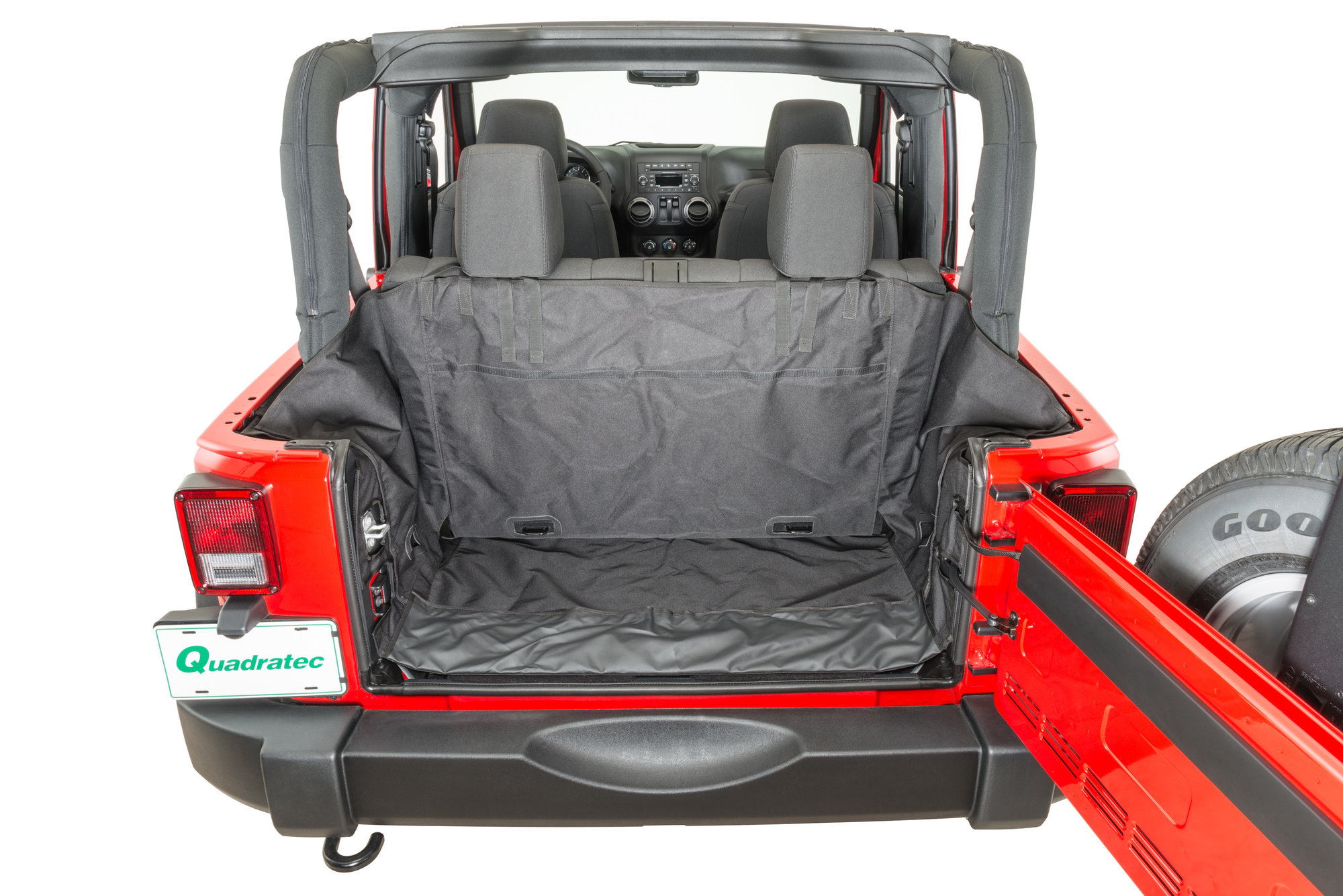 Rugged Ridge C3 Rear Cargo Cover for 07-18 Jeep Wrangler JK 2 Door |  Quadratec