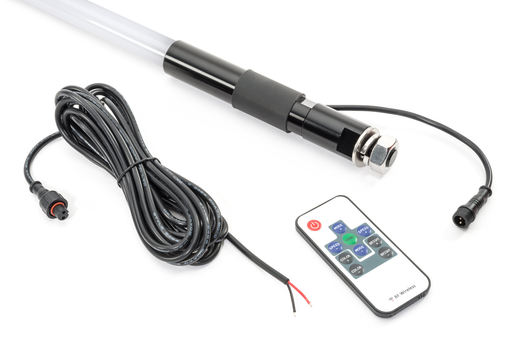 Rugged Ridge MultiColored LED Lighted Whip Quadratec