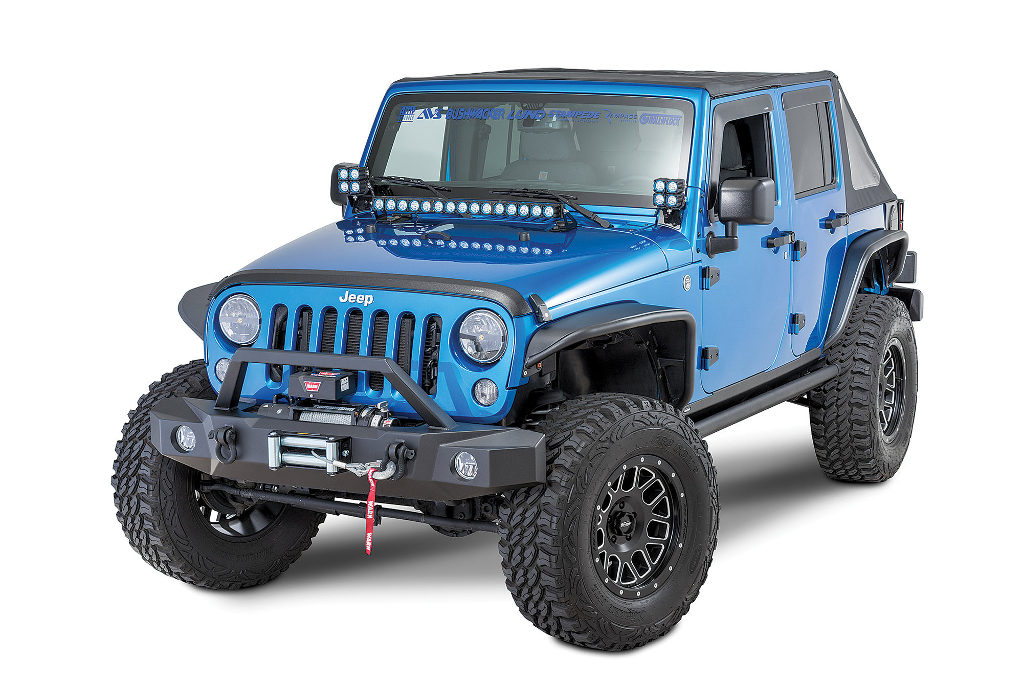 Rampage Products 99510 Trailguard Front Bumper For 07 18