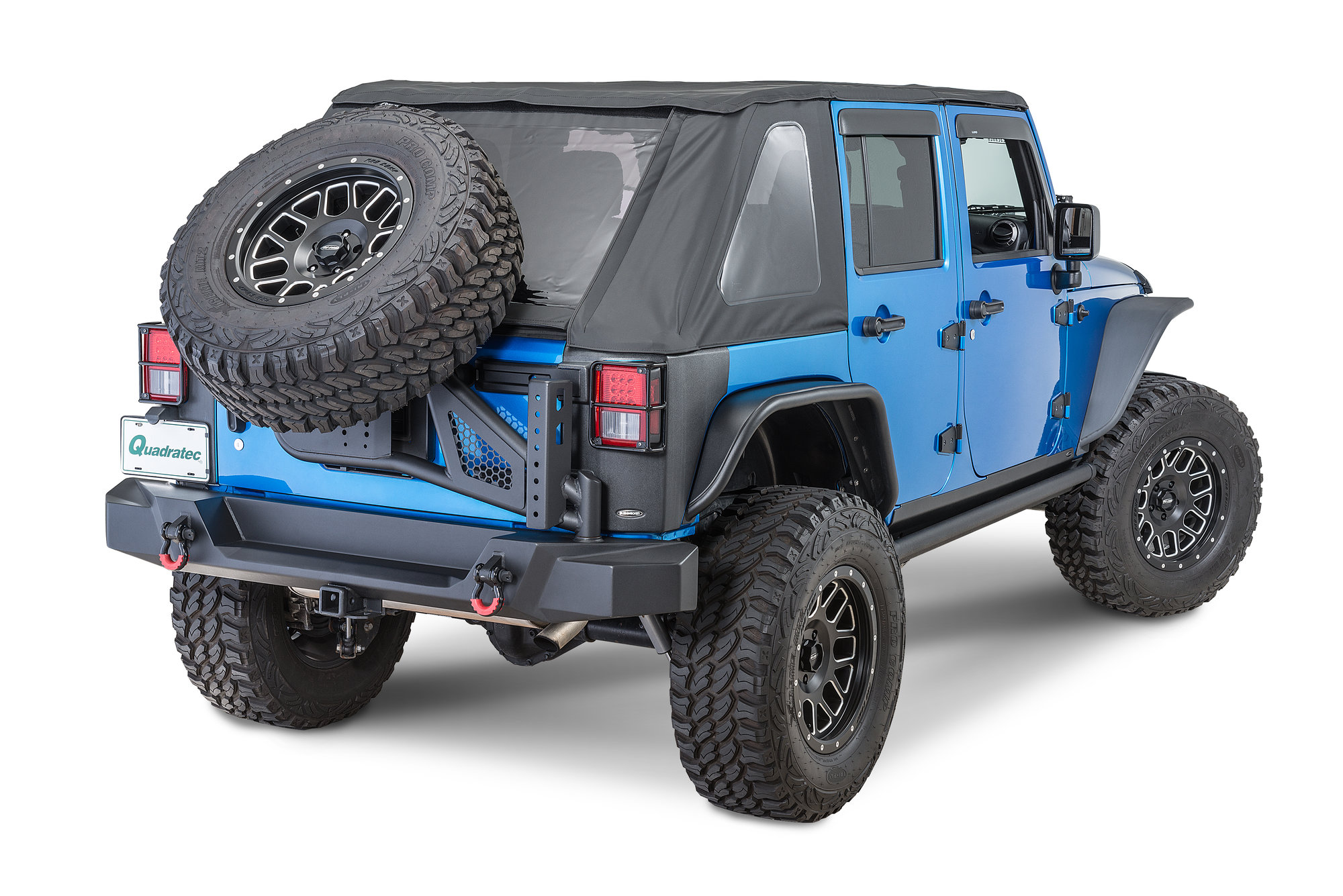 Rampage Products 99606 Trailguard Rear Bumper And Tire