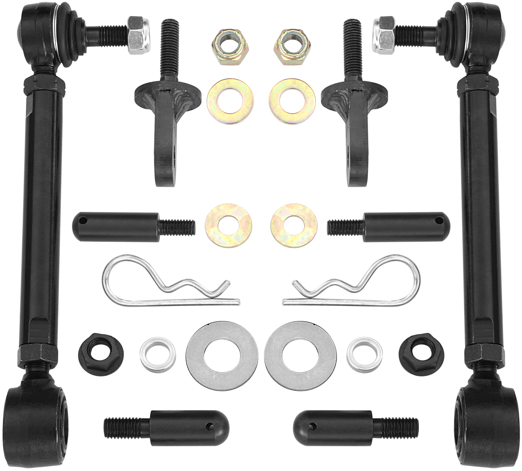 Rancho RS62112B Front Sway Bar Disconnects for 97-06 Jeep Wrangler TJ |  Quadratec