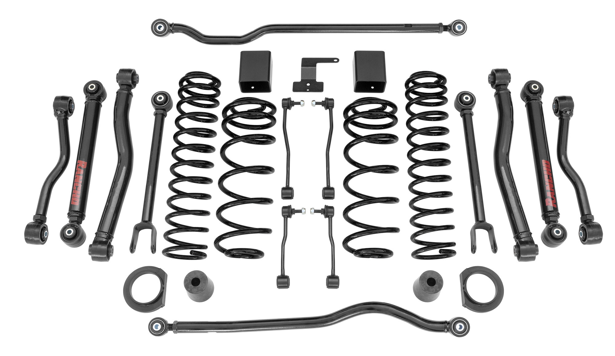 Rancho 3.5-4.5in Crawler Short Arm Lift Kit for 18-20 Jeep