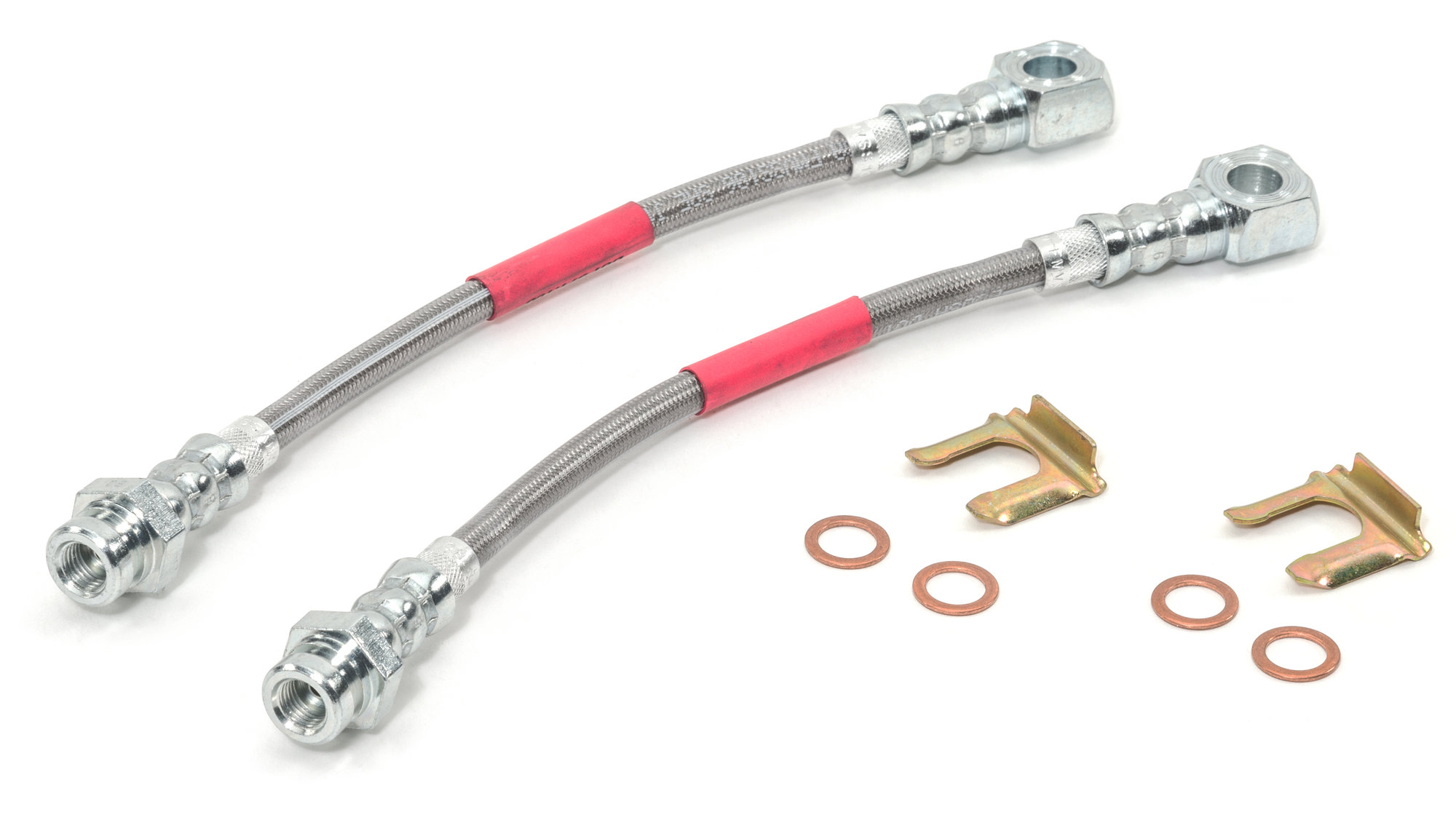 Classic Tube JE1074C Rear Axle Brake Lines for 0306 Jeep Wrangler TJ with Rear Disc Brakes
