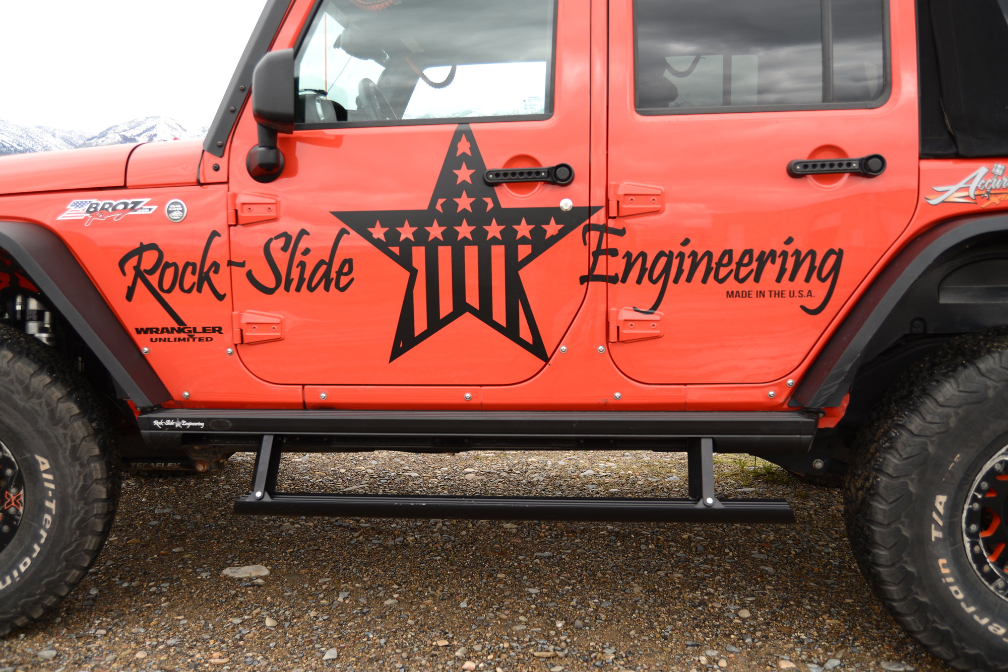Rock Slide Engineering Bd As 100 Jk4 Auto Step For 07 18