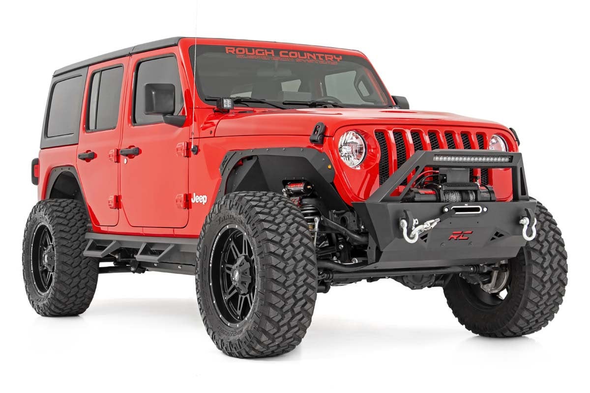 Rough Country Inner Fender Liners for 18-20 Jeep Wrangler JL | Quadratec