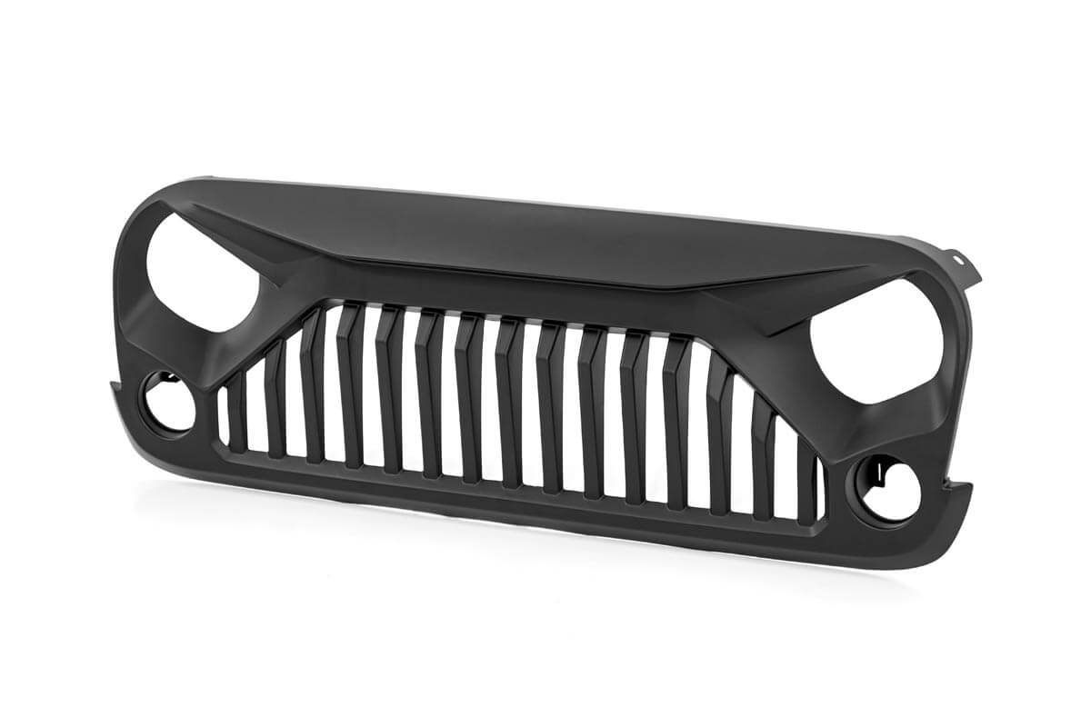 Rough Country 10524 Angry Eyes Grille for 07-18 Jeep Wrangler JK | Quadratec