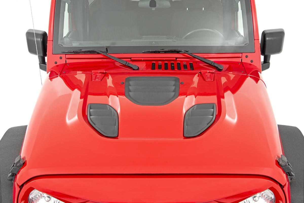 MOPAR Rubicon X Vented Hood for 07-18 Jeep Wrangler JK & JK Unlimited