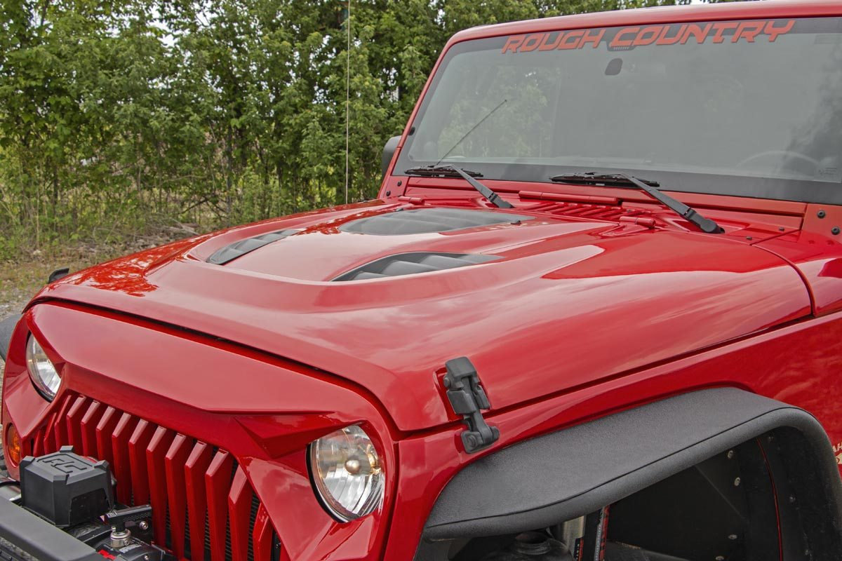 MOPAR Rubicon X Vented Hood for 07-18 Jeep Wrangler JK & JK Unlimited