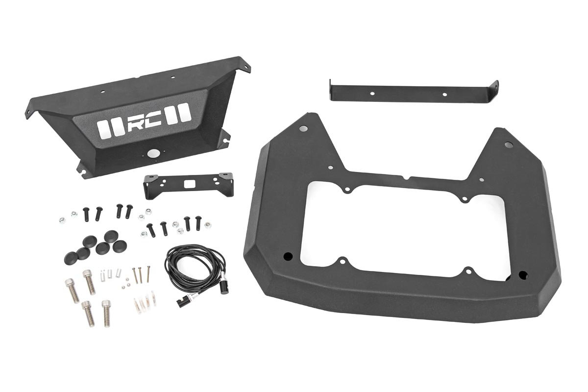 Rough Country Spare Tire Delete Kit for 18-20 Jeep Wrangler JL | Quadratec