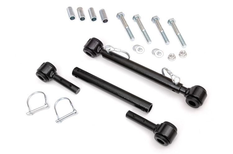 Rough Country 1188 Rear Sway Bar Quick Disconnects for 97-06 Jeep Wrangler  TJ | Quadratec