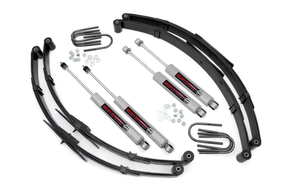 Rough Country  Suspension Lift Kit for 87-95 Jeep Wrangler YJ |  Quadratec