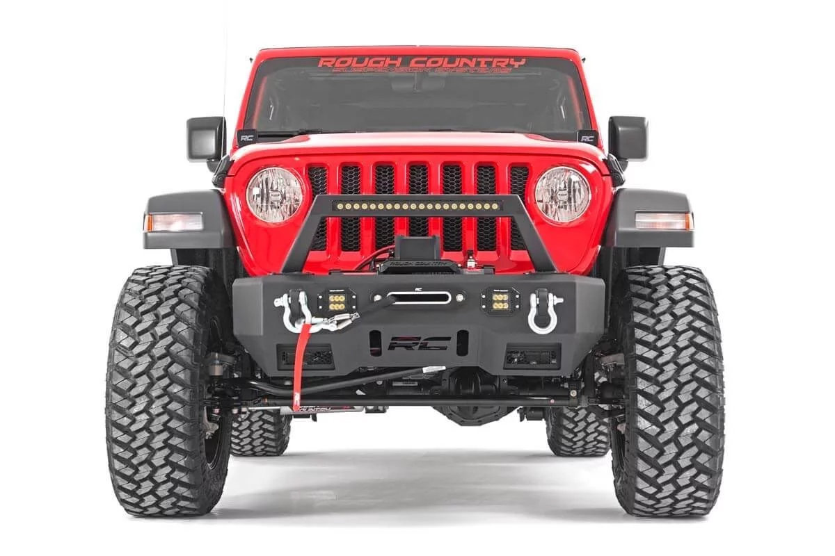 Rough Country  Suspension Lift Kit with Control Arm Drop for 18-21 Jeep  Wrangler JL Unlimited | Quadratec
