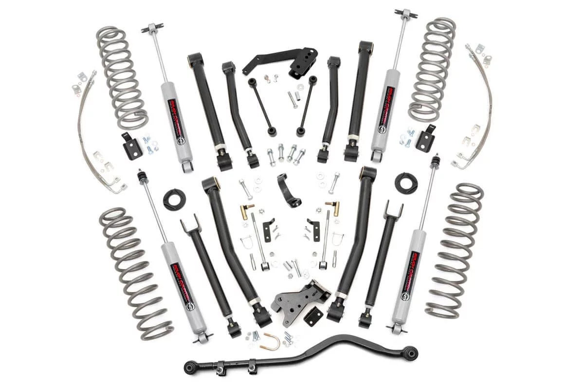 Rough Country 68322 6in X-Series Suspension Lift Kit for 07-18 Jeep Wrangler  Unlimited JK | Quadratec