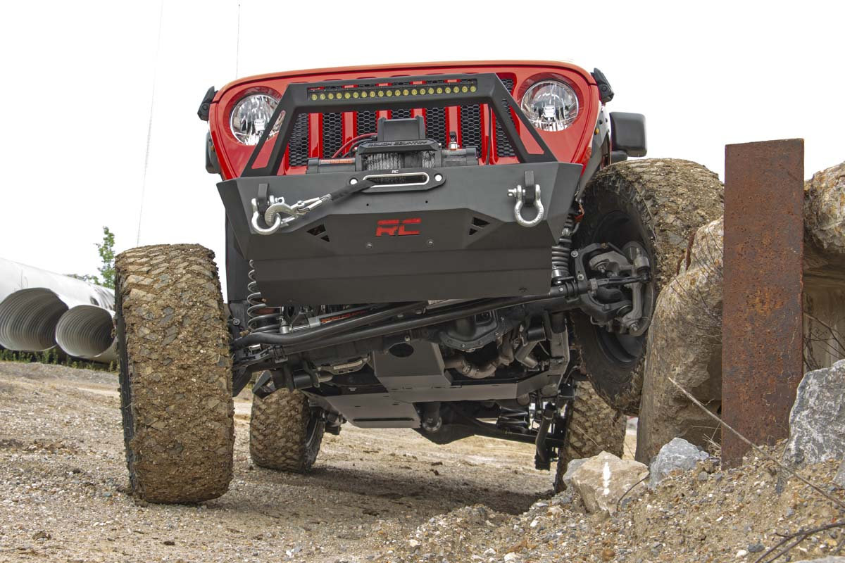 Rough Country 4in Long Arm Suspension Lift Kit for 18-20 Jeep Wrangler JL  Unlimited | Quadratec
