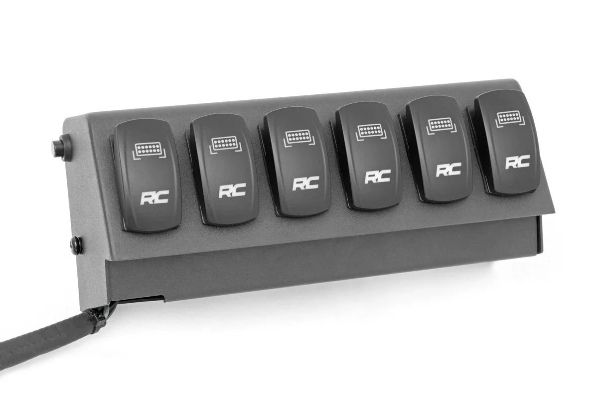 https://www.quadratec.com/sites/default/files/styles/product_zoomed/public/product_images/Rough-Country-70963-MLC-6-Multiple-Light-Controller-Jeep-Wrangler-JL-Gladiator-JT-Rocker-Switch-Pod.jpg