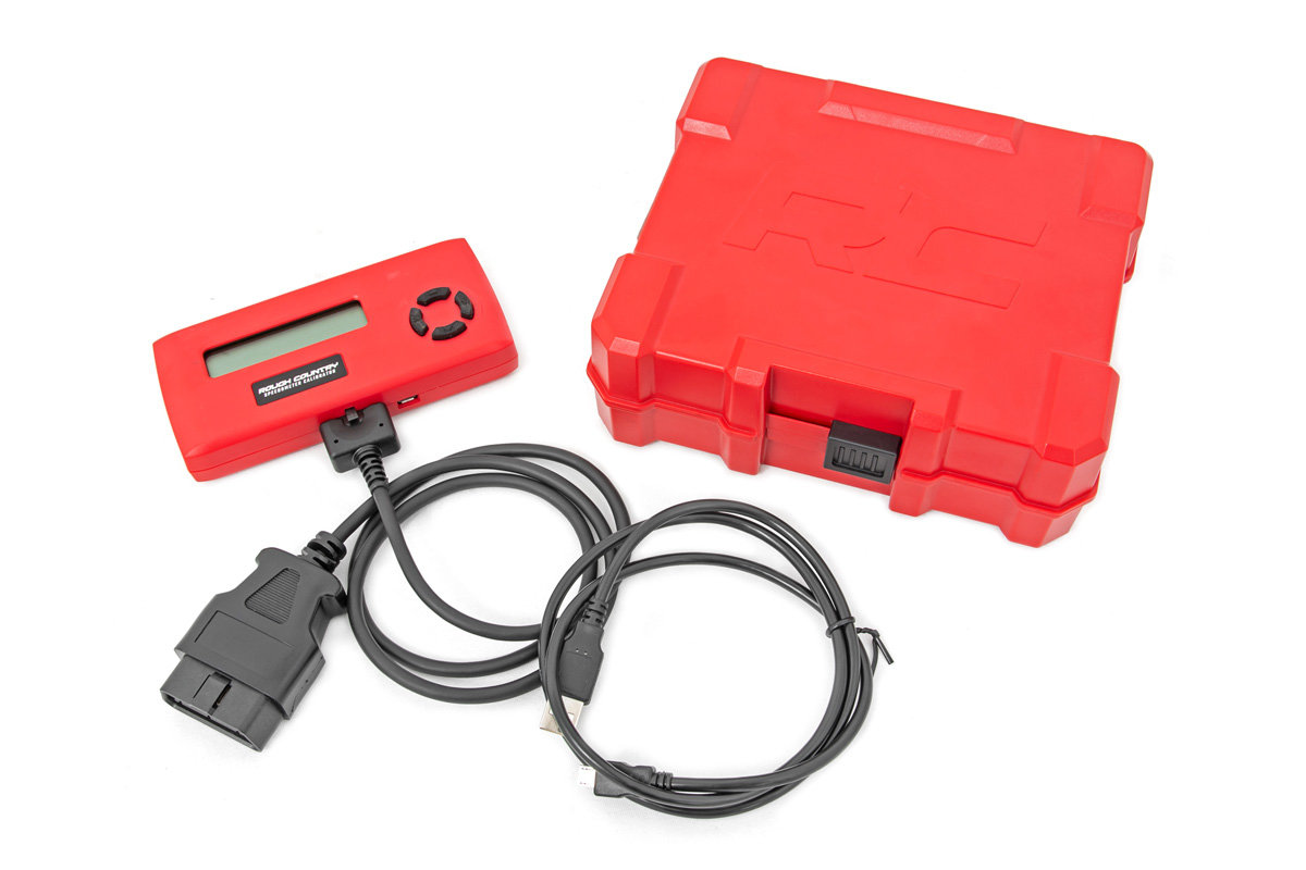 Rough Country 90007 Speedometer Calibrator for 0718 Jeep Wrangler JK Quadratec