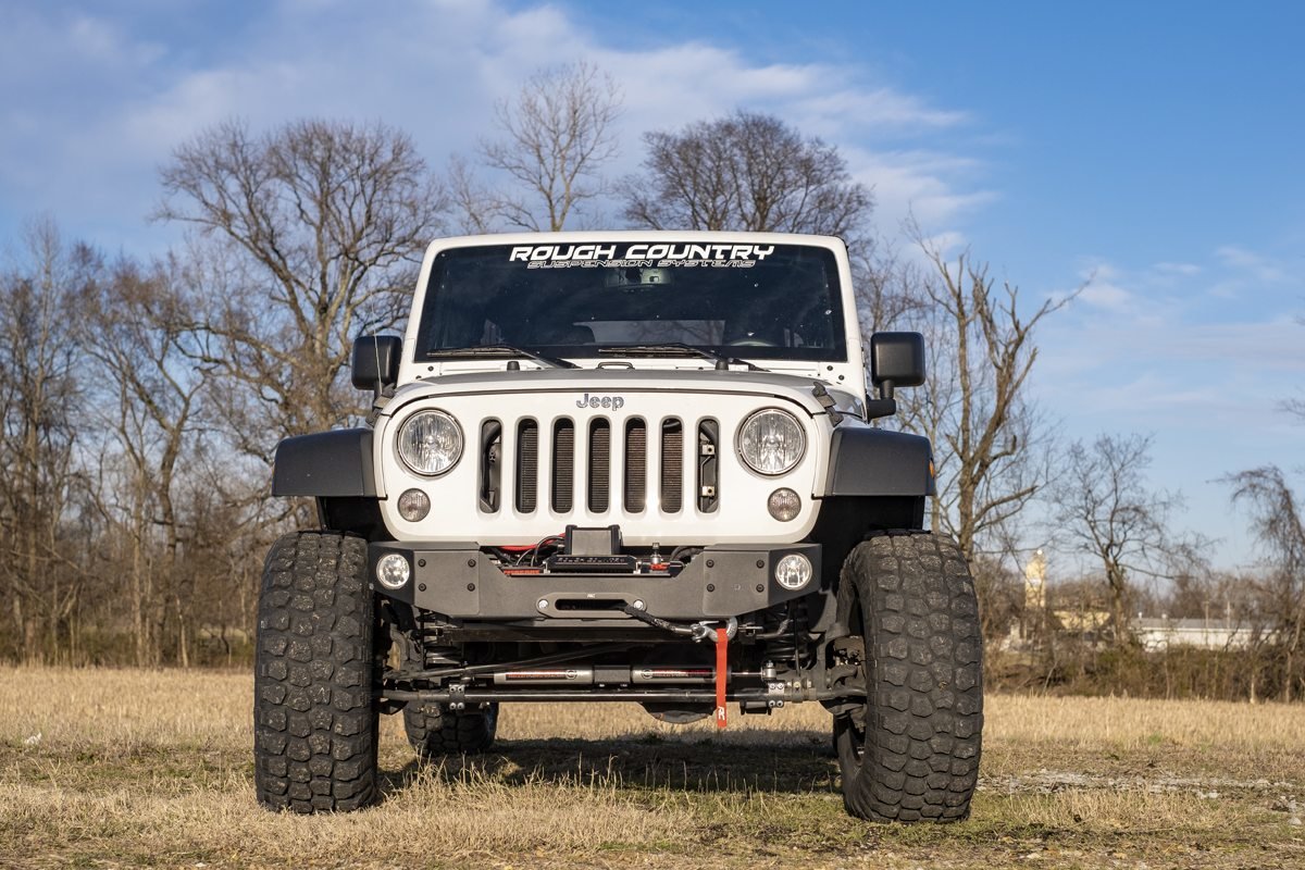 Rough Country  Suspension and Spacer Lift Kit for 07-18 Jeep Wrangler  Unlimited JK | Quadratec