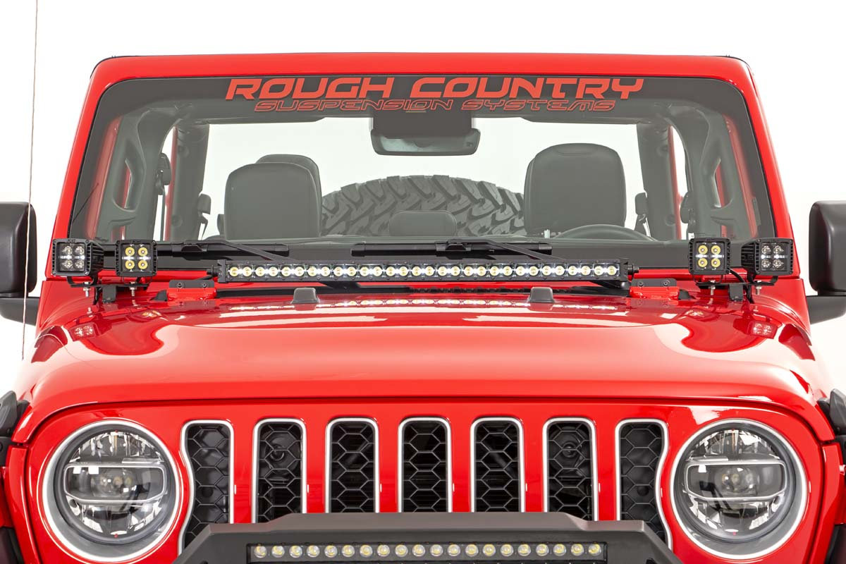 Rough Country MLC-6 Multiple Light Controller for 18-22 Jeep Wrangler JL &  Gladiator JT