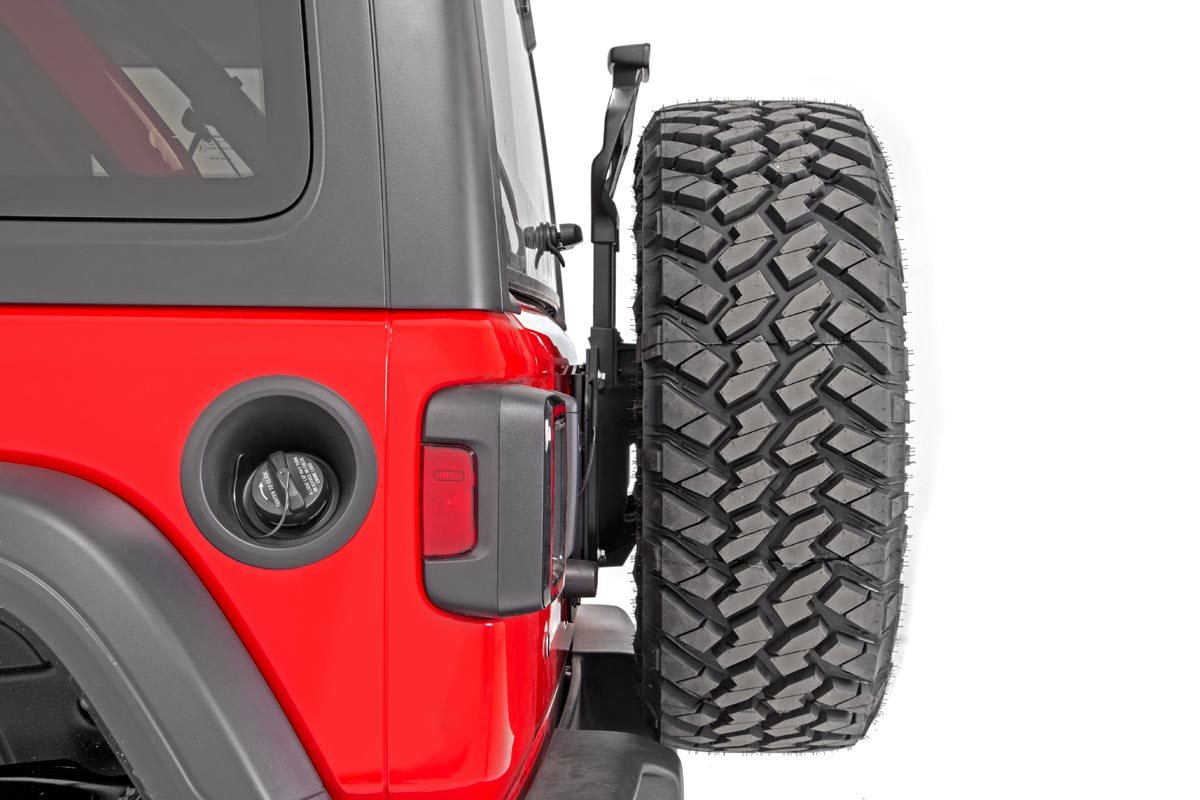 Rough Country Spare Tire Relocation Bracket for 18-20 Jeep Wrangler JL |  Quadratec