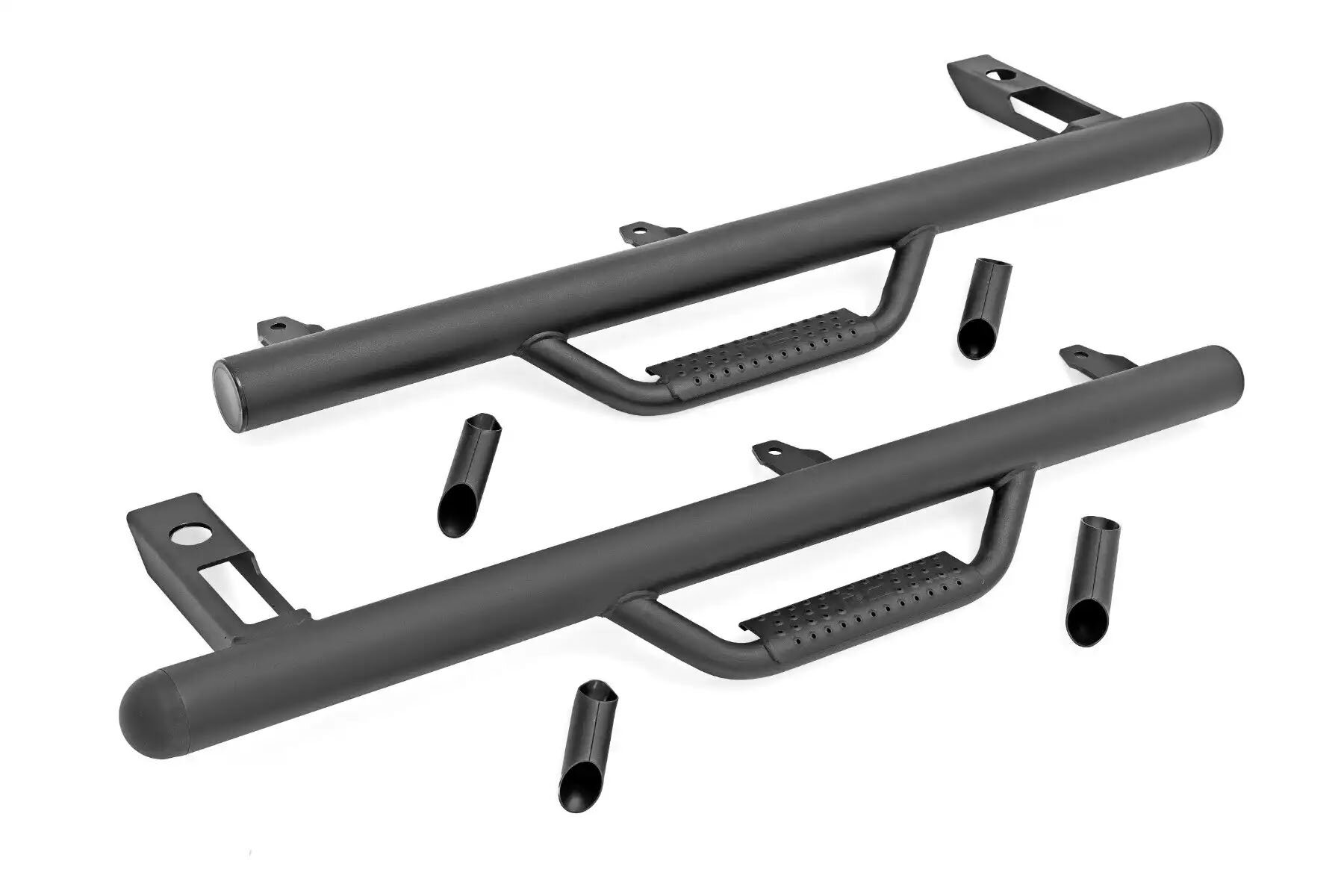 Rough Country RCJ9746A Nerf Steps for 97-06 Jeep Wrangler TJ