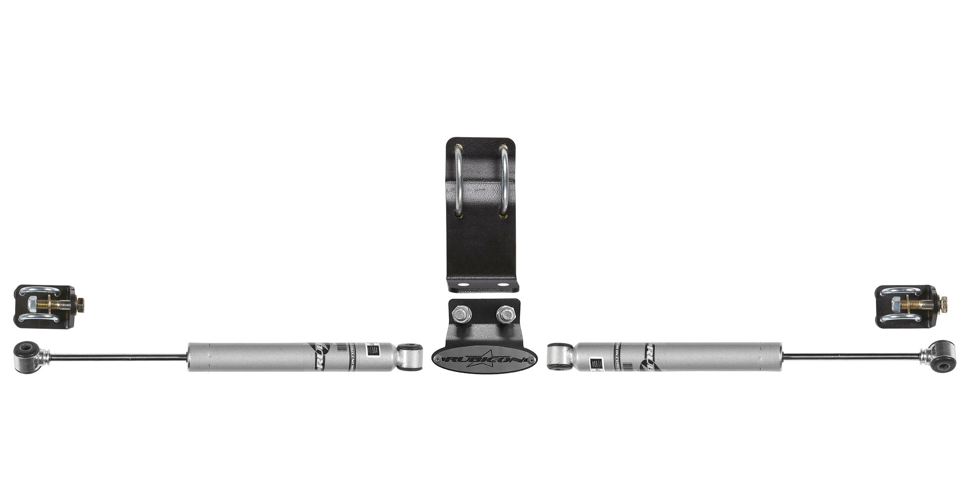 Rubicon Express Re1001m Dual Monotube Steering Stabilizer