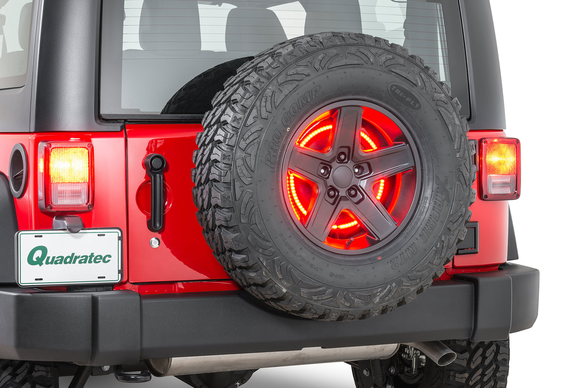 LED for 2018 Jeep Wrangler JL/JLU Rugged Ridge 11585.06 Third Brake Light Ring
