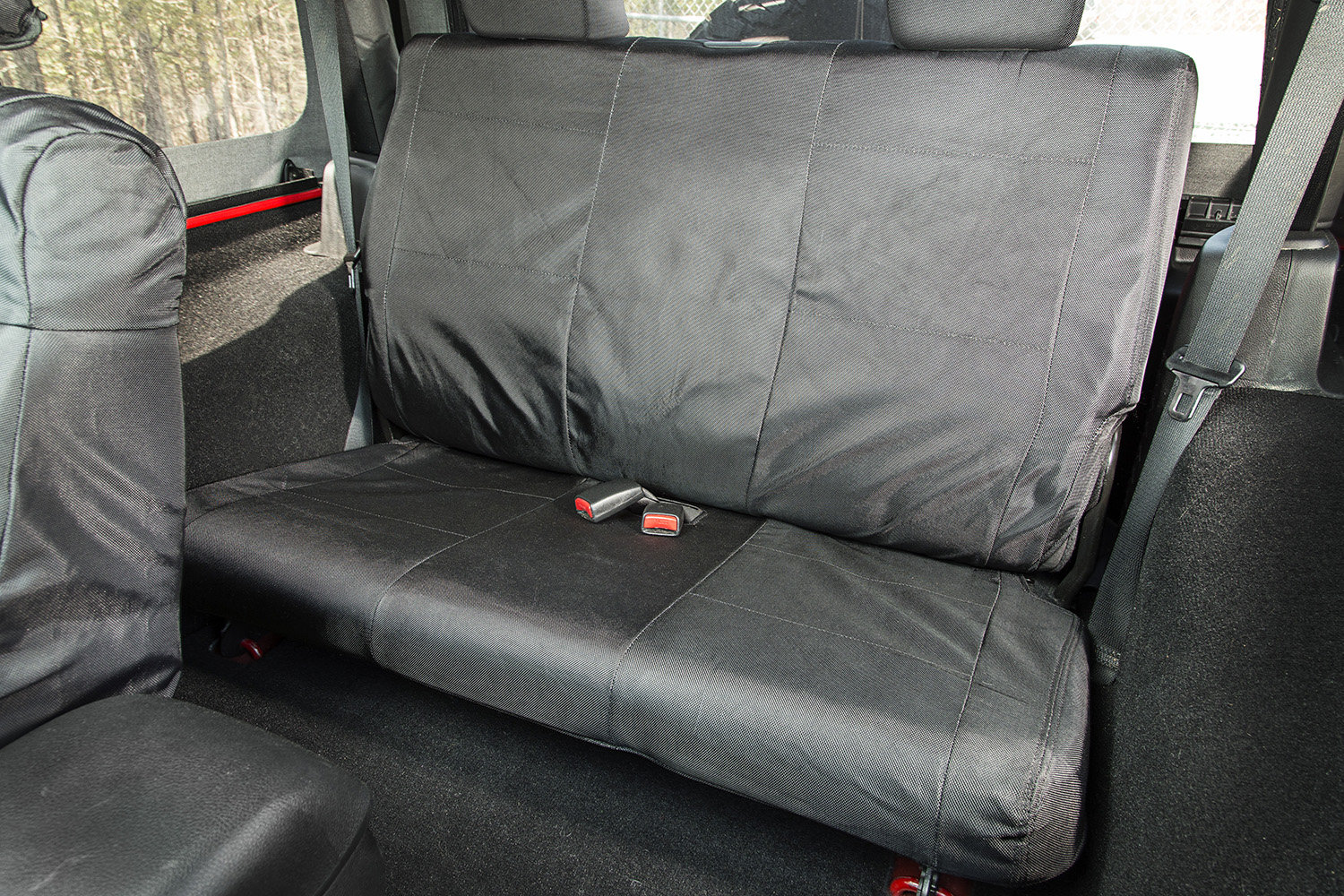 Rugged Ridge Ballistic Rear Seat Cover For 07 18 Jeep