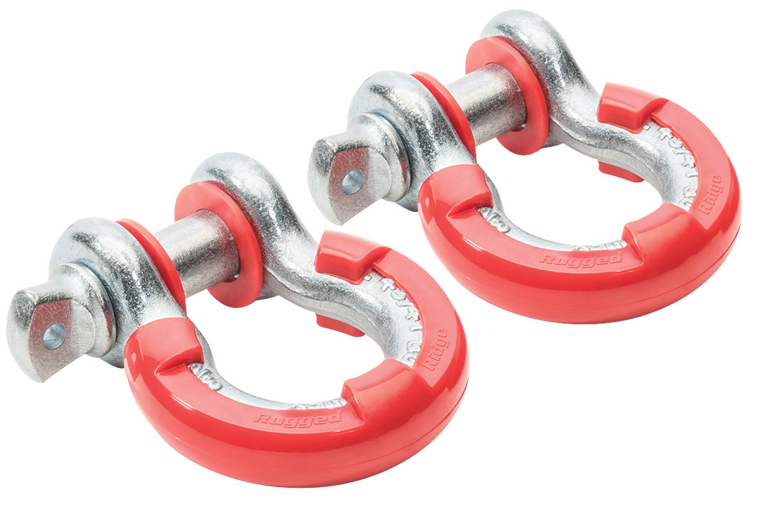 Schäkel Kit gelb 25 mm Rugged Ridge 11235.14 7/8 D-Ring Shackle