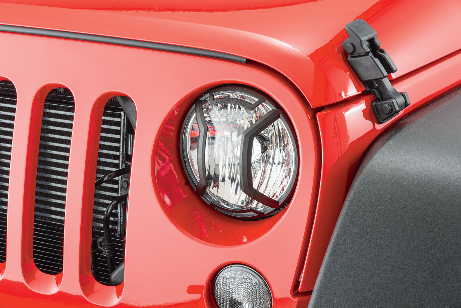 Metal headlight cover taillight guards protect for Jeep Wrangler JK 07-16