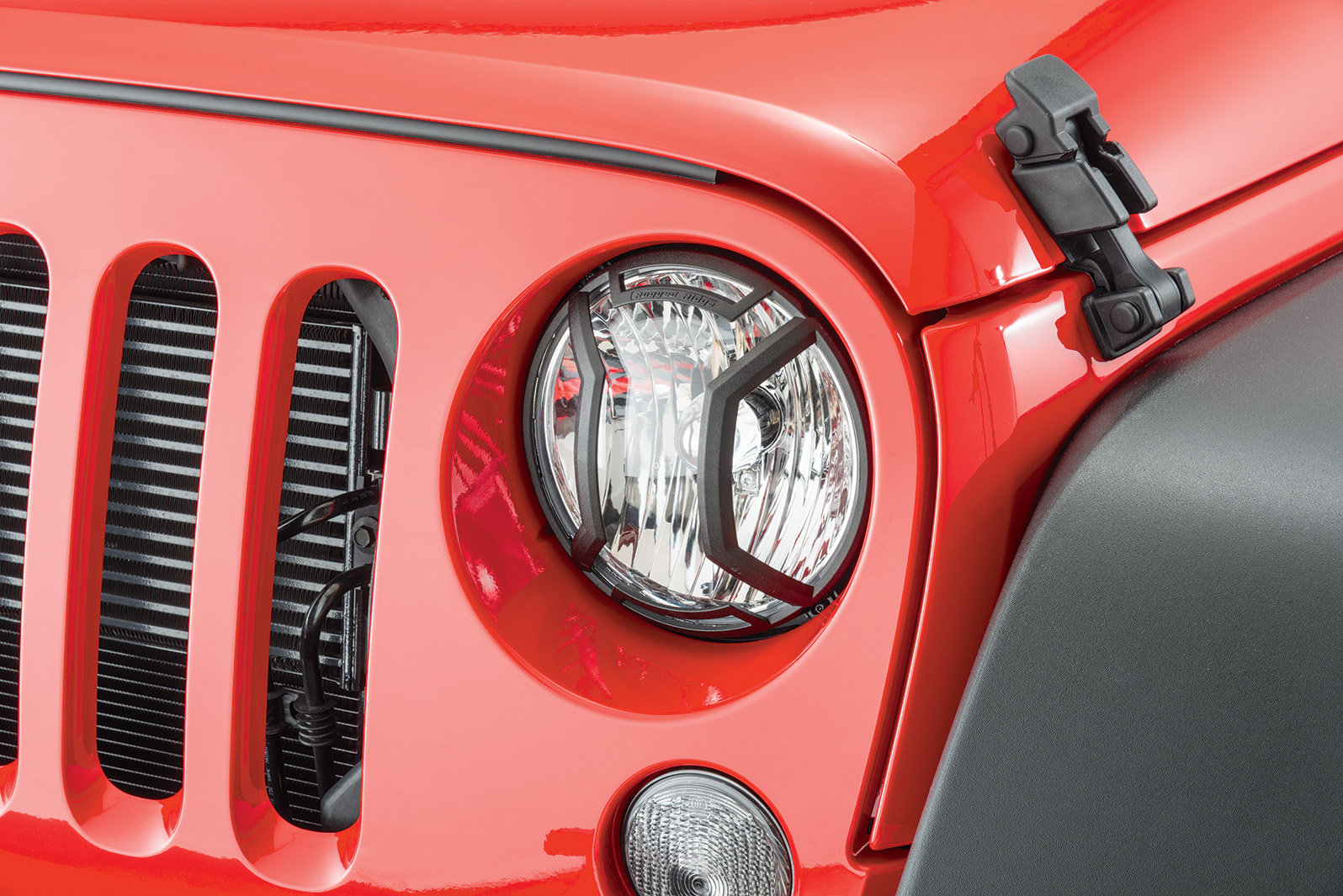 Rugged Ridge Elite Euro Headlight Guards for 07-18 Jeep Wrangler JK |  Quadratec