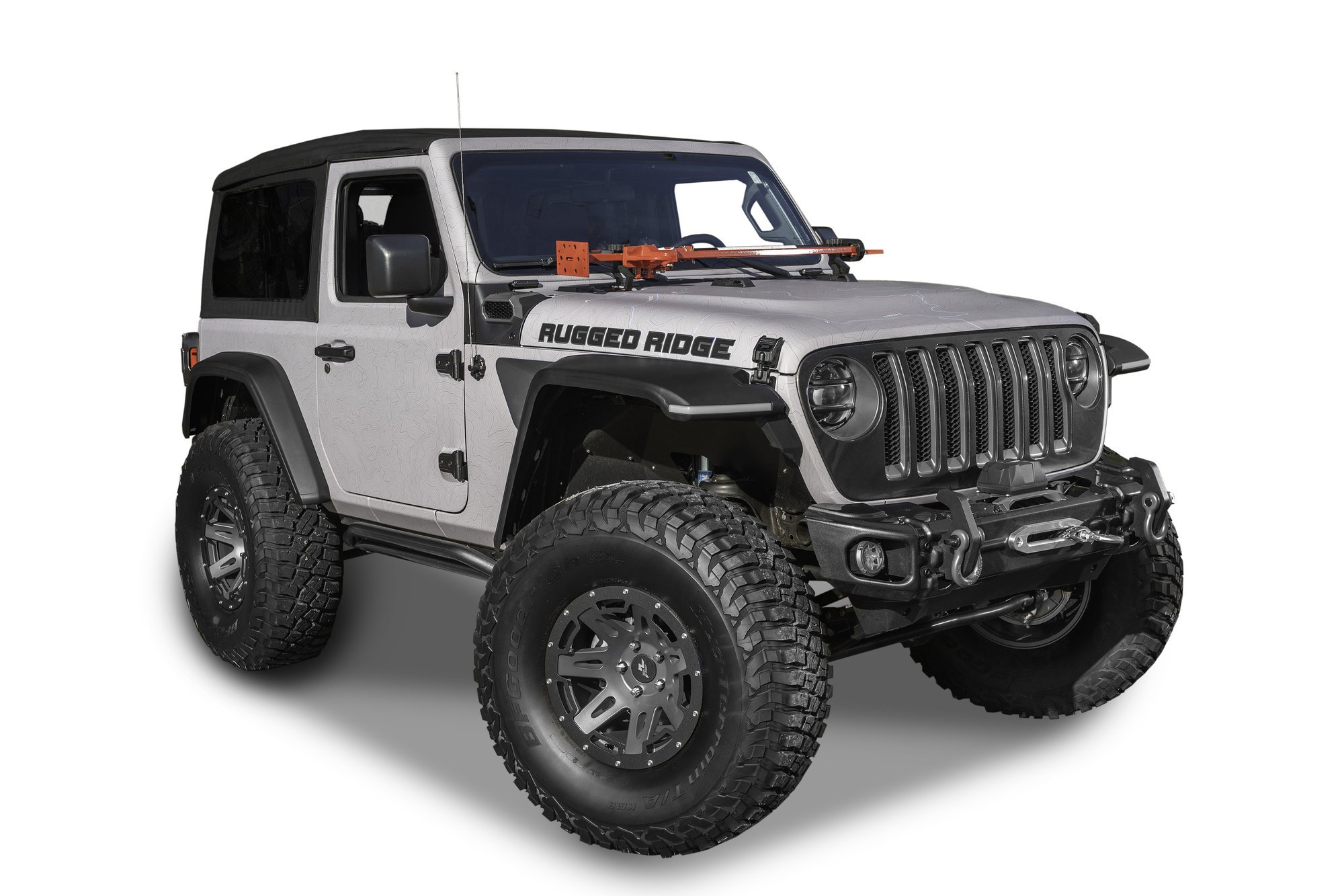 Rugged Ridge  Max-Terrain Fender Flares for 18-22 Jeep Wrangler JL  | Quadratec