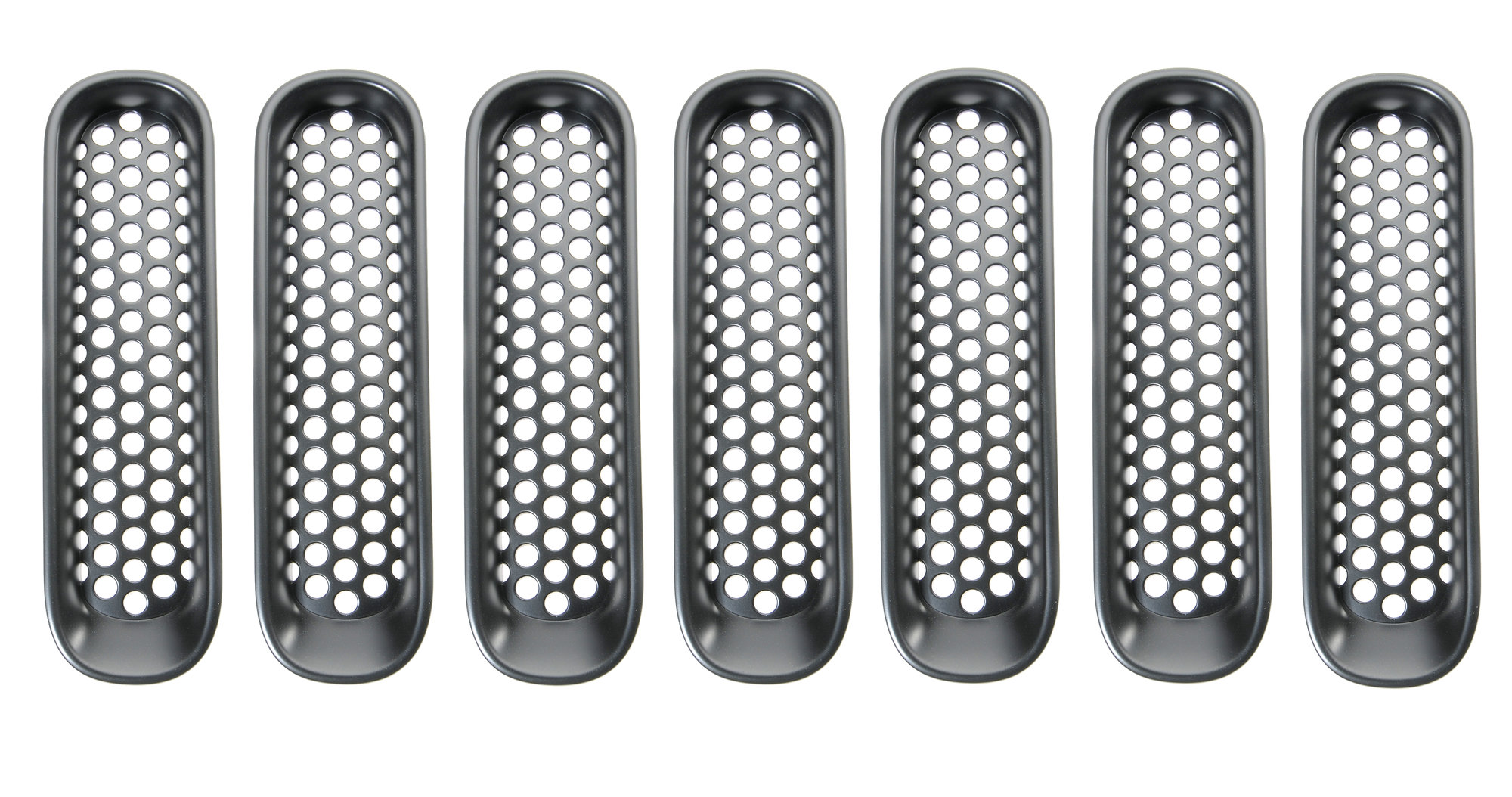 Rugged Ridge 11306.31 Mesh Grille Inserts for 0718 Jeep Wrangler JK