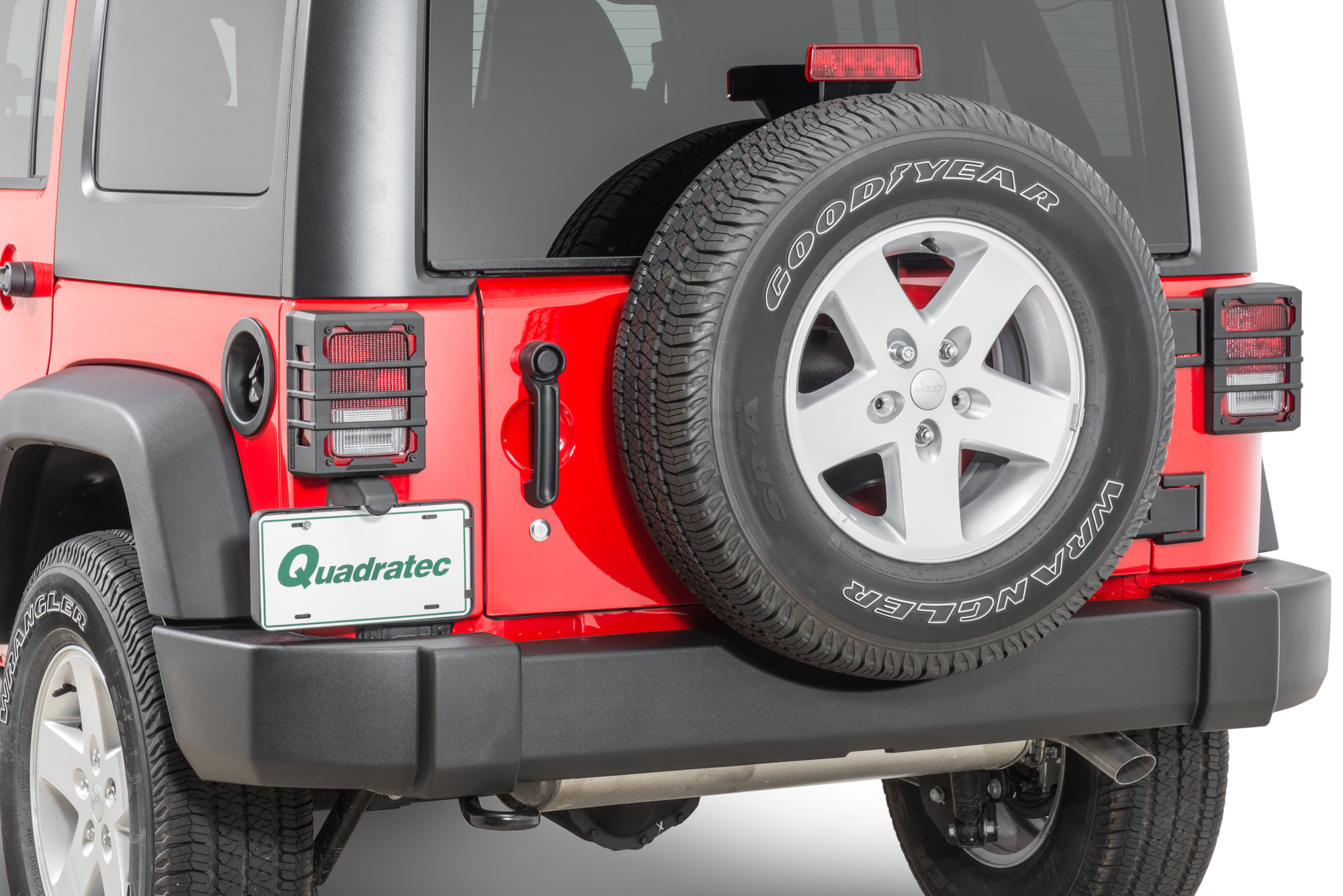 Rugged Ridge Elite Tail Light Guards For 07 18 Jeep