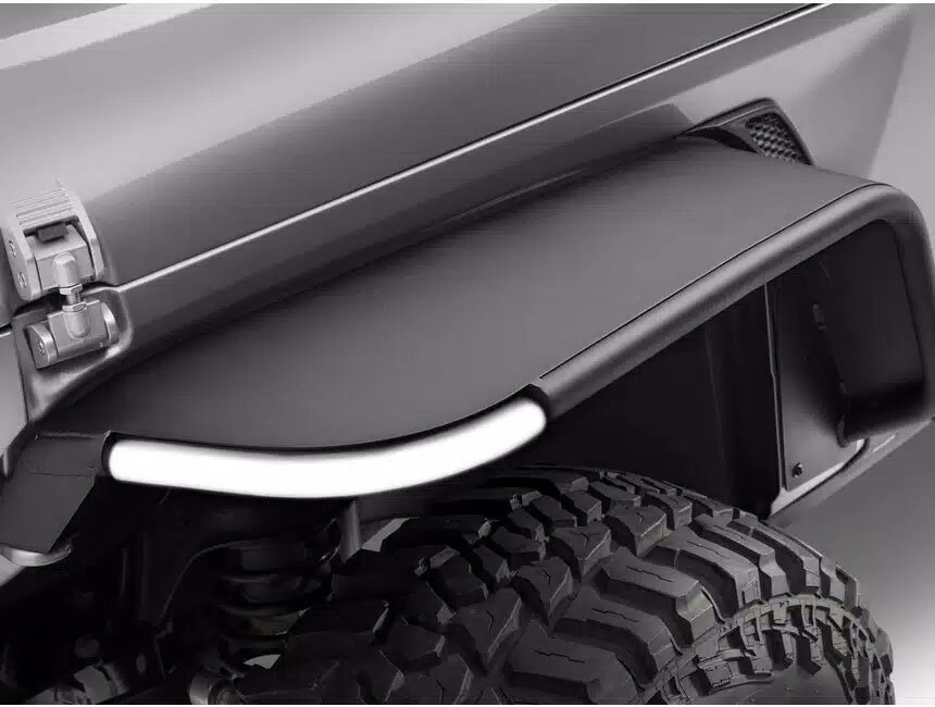 Rugged Ridge 11641.13 Front Metal Max Fender Flare Kit for 1823 Jeep