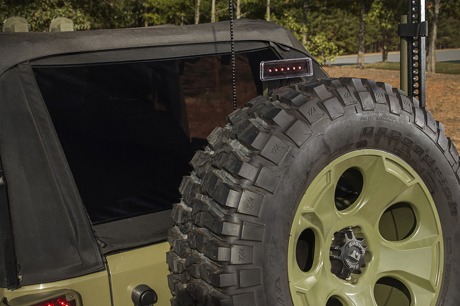 Rugged Ridge 11585 05 High Mount Led 3rd Brake Light For