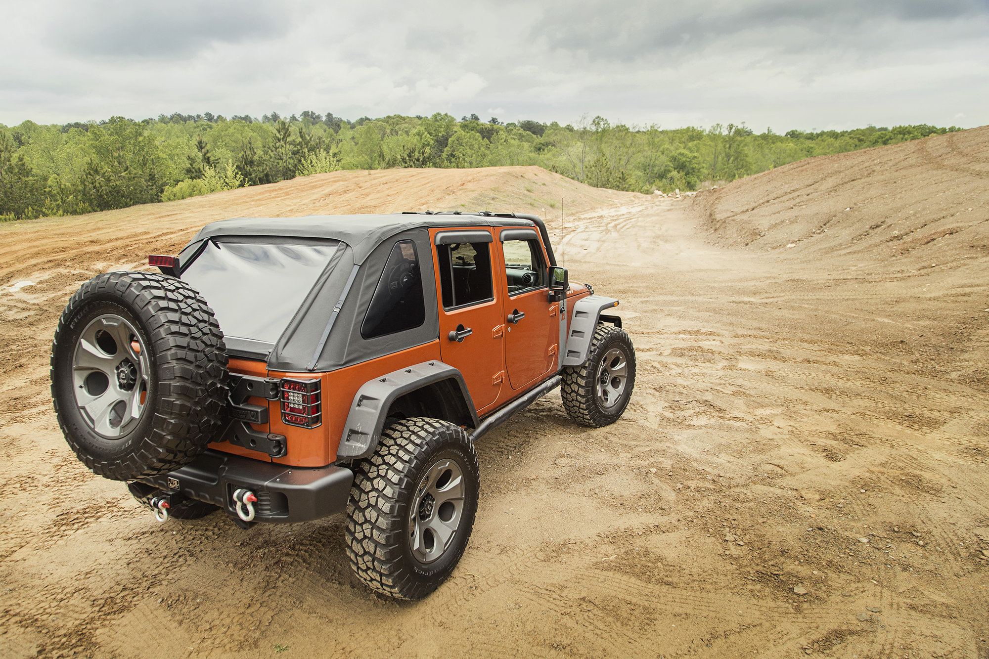 Rugged Ridge 13790.38 Montana Bowless Soft Top for 07-18 ...